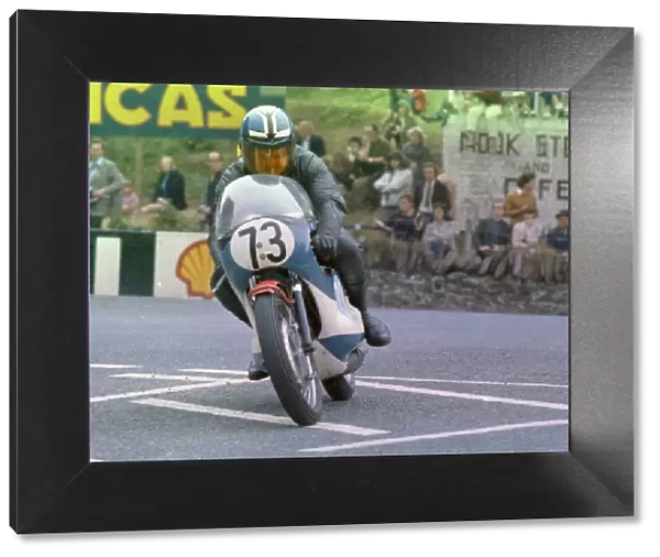 Chris Burton (Yamaha) 1972 Junior Manx Grand Prix