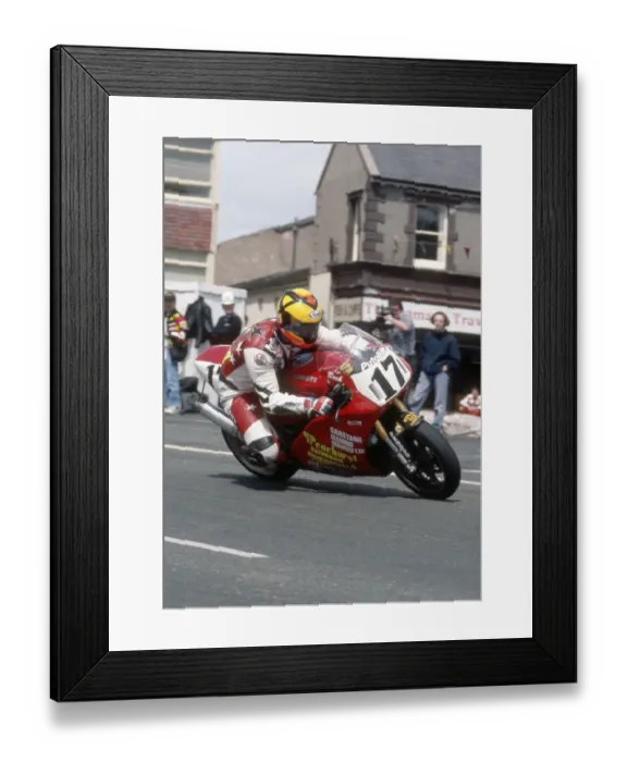 Framed Print : Simon Beck (Ducati) 1995 Formula One TT Framed Print : Simon Beck (Ducati) 1995 Formula One TT