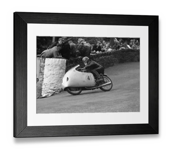 Framed Print : Luigi Taveri (MV) 1955 Ultra Lightweight TT Framed Print : Luigi Taveri (MV) 1955 Ultra Lightweight TT