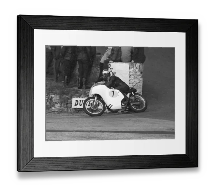 Framed Print : Chris Conn (Norton) 1966 Senior TT