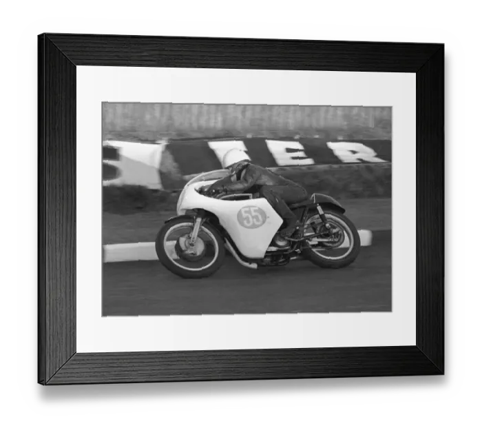 Framed Print : Bernie Lund (AJS) 1966 Junior TT Framed Print : Bernie Lund (AJS) 1966 Junior TT