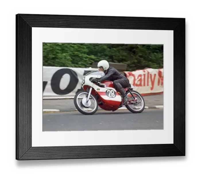 Framed Print : Stan Lawley (Bultaco) 1971 Ultra Lightweight TT Framed Print : Stan Lawley (Bultaco) 1971 Ultra Lightweight TT