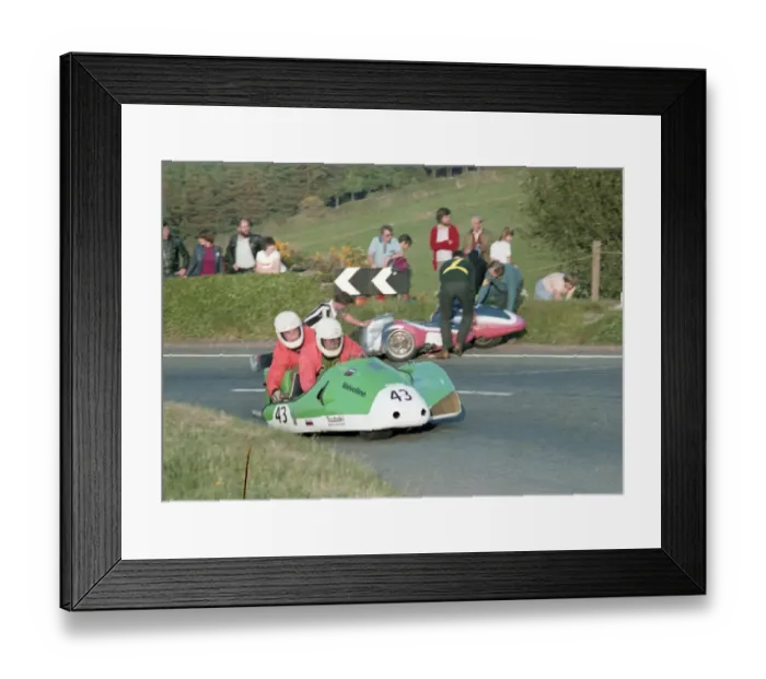 Framed Print : Asger Neilsen & Johnny Andersen (JME Yamaha) 1982 Sidecar TT Framed Print : Asger Neilsen & Johnny Andersen (JME Yamaha) 1982 Sidecar TT