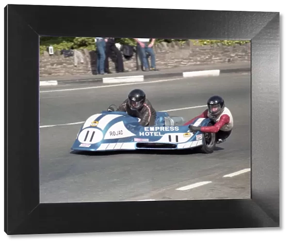 Dave Lawrence & Peter J Williams (Yamaha) 1984 Sidecar TT