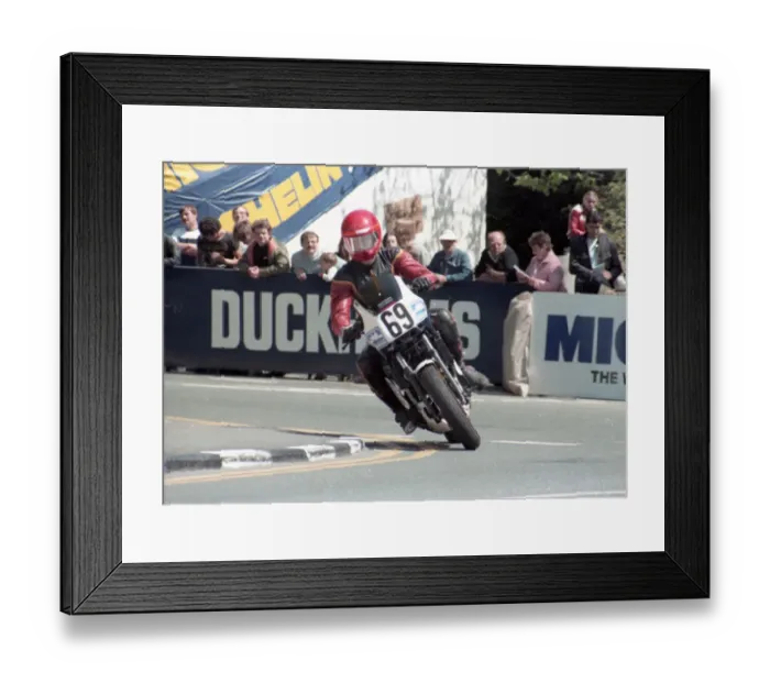 Framed Print : Harald Gasse (Honda) 1984 Formula One TT Framed Print : Harald Gasse (Honda) 1984 Formula One TT