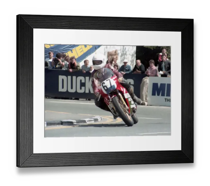 Framed Print : Dave Roper (Ducati) 1984 Formula One TT Framed Print : Dave Roper (Ducati) 1984 Formula One TT