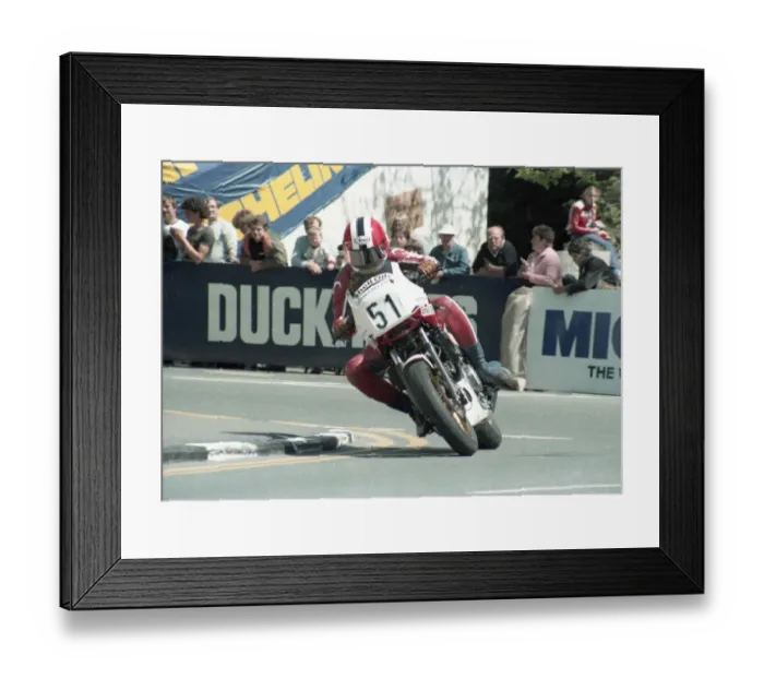 Framed Print : Ken Dobson (Honda) 1984 Formula One TT Framed Print : Ken Dobson (Honda) 1984 Formula One TT
