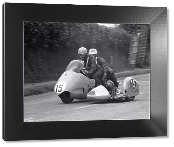 Bill Beevers & John Chisnall (BMW) 1960 Sidecar TT