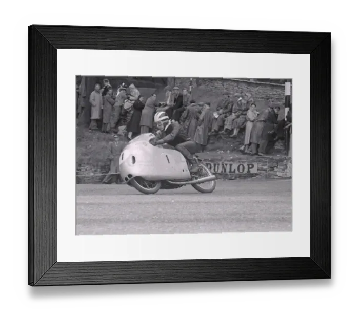 Framed Print : Bill Lomas (MV) 1955 Ultra Lightweight TT Framed Print : Bill Lomas (MV) 1955 Ultra Lightweight TT