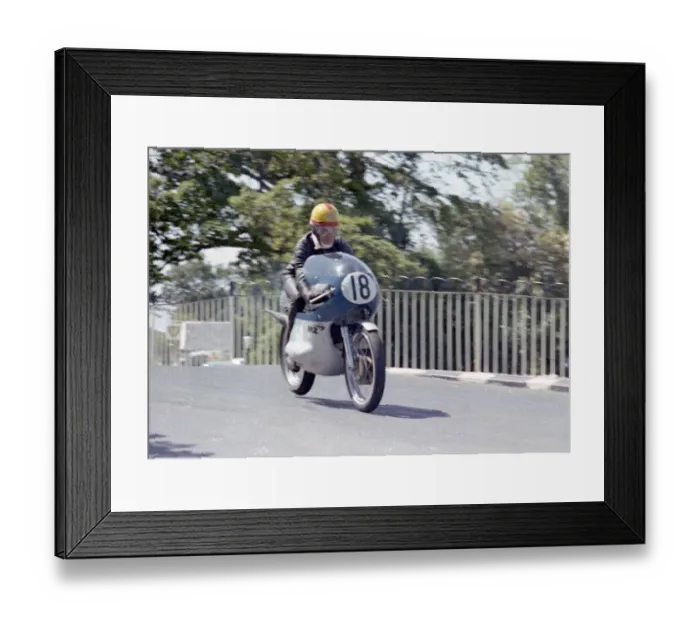 Framed Print : Derek Woodman (MZ) 1965 Junior TT Framed Print : Derek Woodman (MZ) 1965 Junior TT