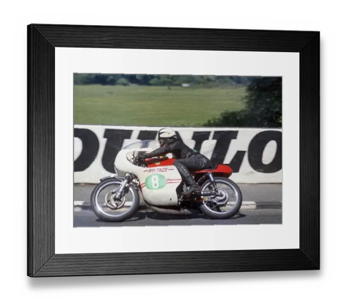Framed Print : Tommy Robb (Bultaco) 1968 Lightweight TT Framed Print : Tommy Robb (Bultaco) 1968 Lightweight TT