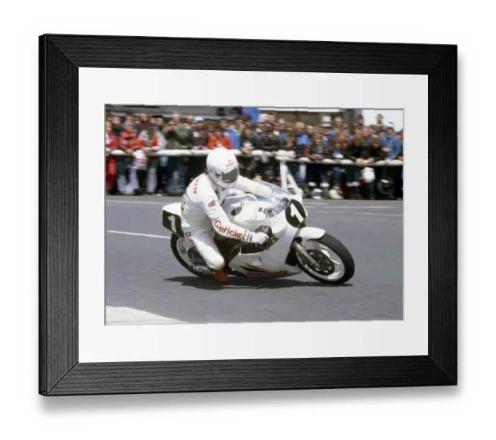 Framed Print : Klaus Klein (Yamaha) 1986 Formula Two TT Framed Print : Klaus Klein (Yamaha) 1986 Formula Two TT