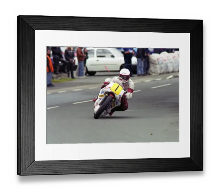 Framed Print : Bob Heath (Seeley) 1999 Senior Classic Manx Grand Prix Framed Print : Bob Heath (Seeley) 1999 Senior Classic Manx Grand Prix
