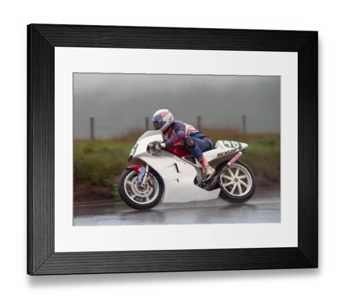 Framed Print : Bill Boldman (Honda) 1998 Lightweight TT Framed Print : Bill Boldman (Honda) 1998 Lightweight TT
