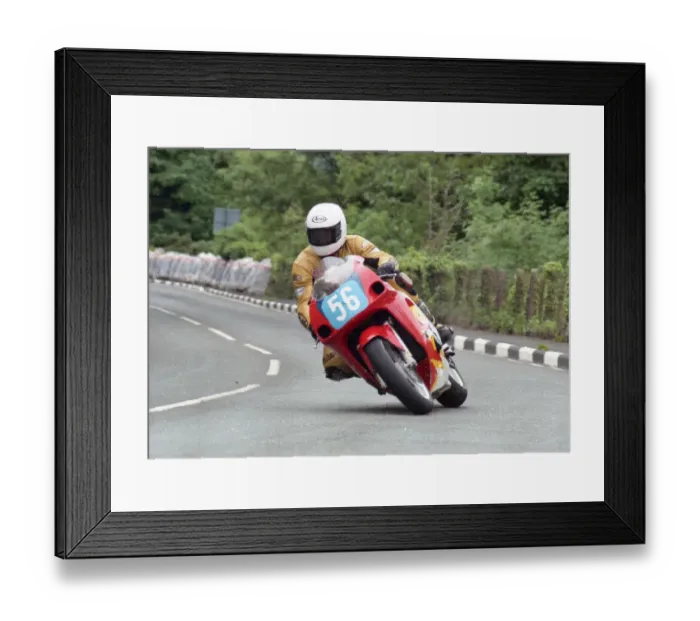 Framed Print : Gary Long (Suzuki) 1998 Junior TT Framed Print : Gary Long (Suzuki) 1998 Junior TT