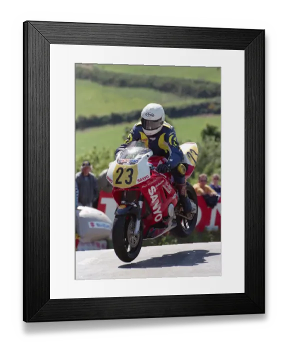 Framed Print : Blair Degerholm (Honda) 1998 Senior TT Framed Print : Blair Degerholm (Honda) 1998 Senior TT
