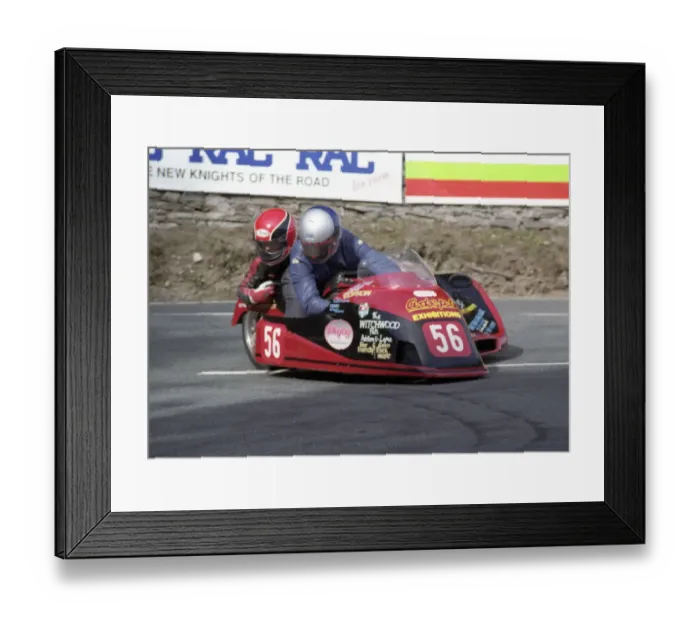 Framed Print : Bill Copson & Rick Roberts (Ireson Honda) 1993 Sidecar TT Framed Print : Bill Copson & Rick Roberts (Ireson Honda) 1993 Sidecar TT