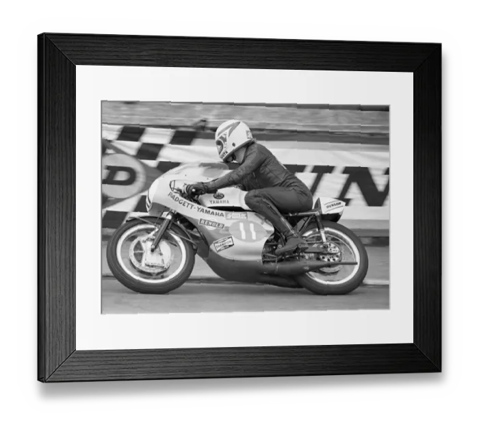 Framed Print : Terry Grotefeld (Padgett Yamaha) 1972 Junior TT Framed Print : Terry Grotefeld (Padgett Yamaha) 1972 Junior TT