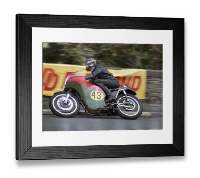 Framed Print : Roger Haddock (Cowles Matchless) 1974 Senior Manx Grand Prix Framed Print : Roger Haddock (Cowles Matchless) 1974 Senior Manx Grand Prix