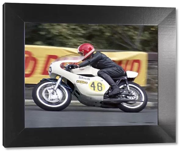Joe Lindsay (Yamaha) 1974 Senior Manx Grand Prix