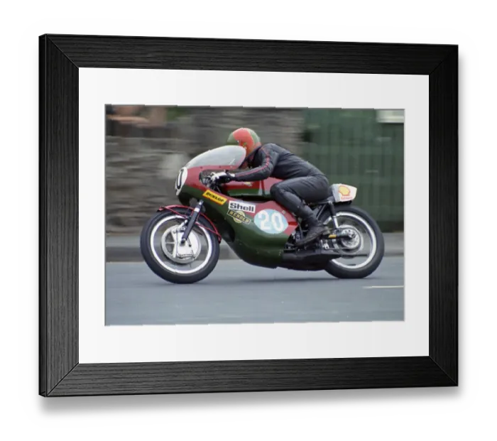 Framed Print : David Williams (Cowles Yamaha) 1972 Junior Manx Grand Prix Framed Print : David Williams (Cowles Yamaha) 1972 Junior Manx Grand Prix