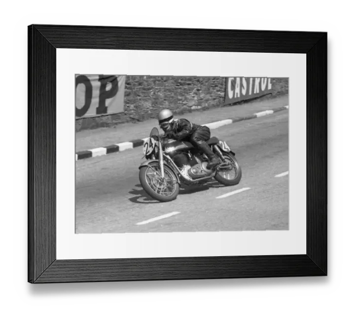 Framed Print : A D Craib (Norton) 1954 Senior Clubman TT Framed Print : A D Craib (Norton) 1954 Senior Clubman TT