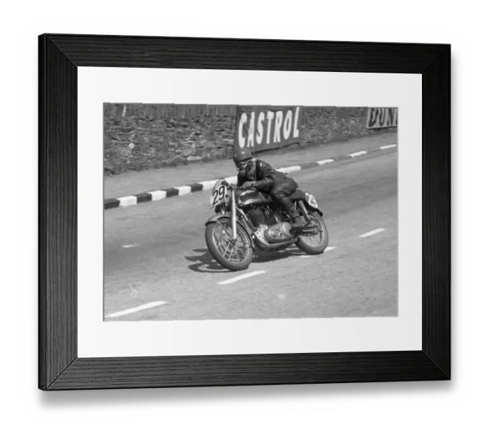 Framed Print : David Andrews (Norton) 1954 Senior Clubman TT Framed Print : David Andrews (Norton) 1954 Senior Clubman TT