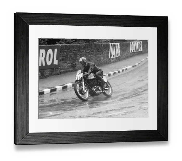 Framed Print : Wilson Ferguson (AJS) 1956 Junior TT Framed Print : Wilson Ferguson (AJS) 1956 Junior TT
