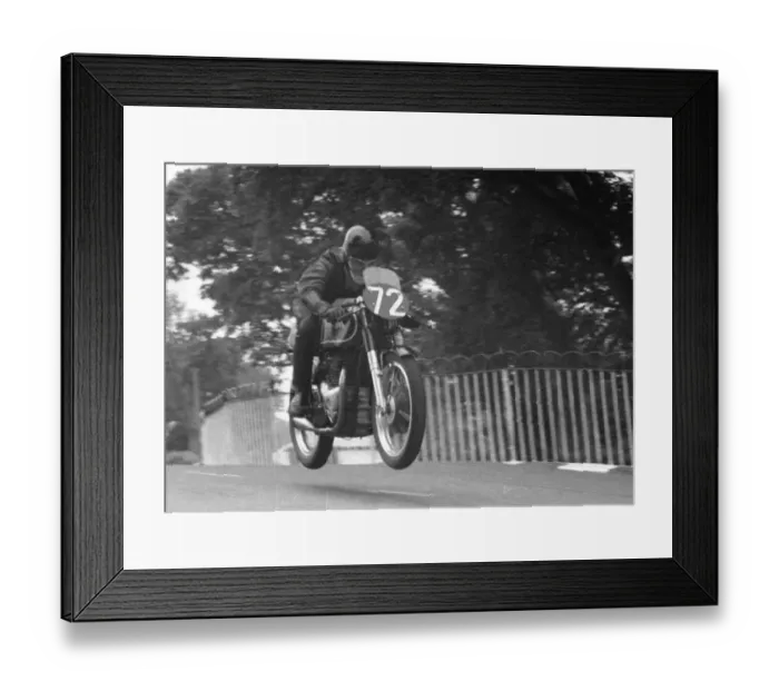 Framed Print : Paul Fahey (Matchless) 1956 Senior TT Framed Print : Paul Fahey (Matchless) 1956 Senior TT