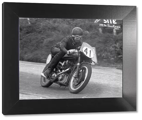 Gerry Turner (Pike BSA) 1956 Junior TT