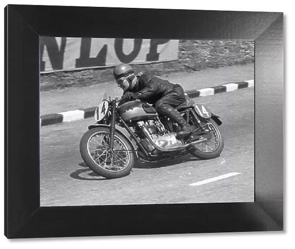 Eric Cheers (Triumph) 1954 Senior Clubman TT