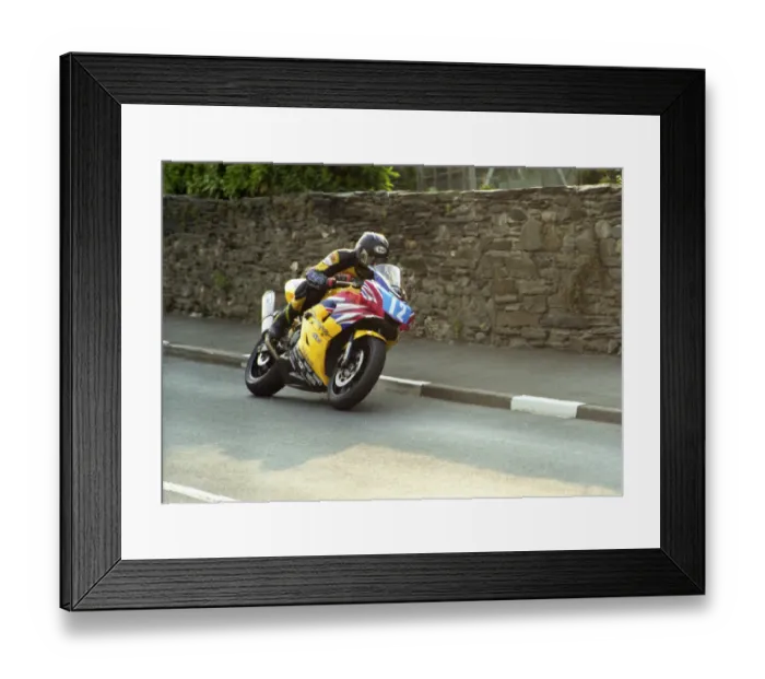 Framed Print : Bruce Anstey (Triumph) 2003 600 Production TT Framed Print : Bruce Anstey (Triumph) 2003 600 Production TT