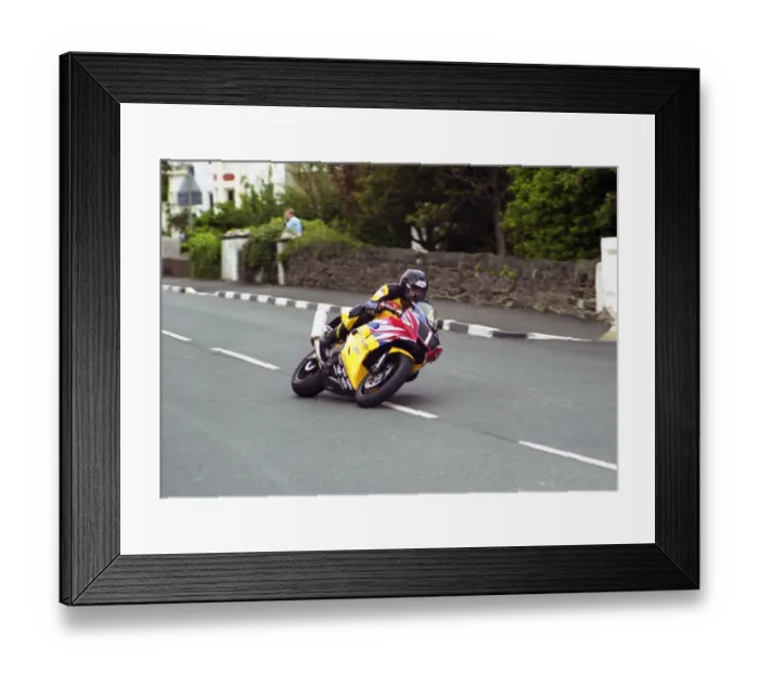 Framed Print : Bruce Anstey (Triumph) 2003 Junior TT Framed Print : Bruce Anstey (Triumph) 2003 Junior TT
