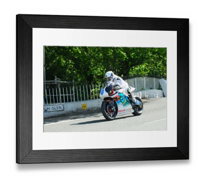 Framed Print : Bruce Anstey (Mugen) 2015 TT Zero Framed Print : Bruce Anstey (Mugen) 2015 TT Zero