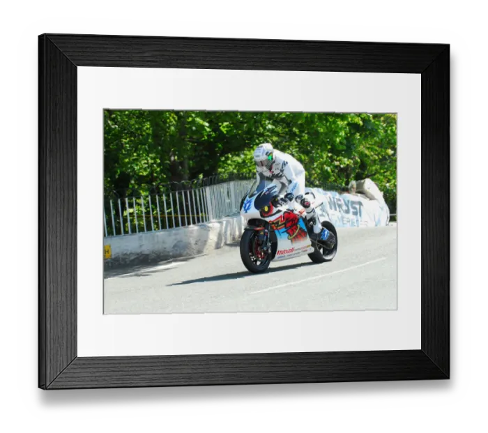 Framed Print : John McGuinness (Mugen) 2015 TT Zero Framed Print : John McGuinness (Mugen) 2015 TT Zero