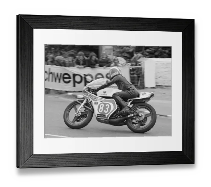 Framed Print : John Logan (Yamaha) 1978 Junior TT Framed Print : John Logan (Yamaha) 1978 Junior TT