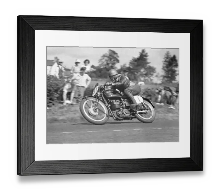 Framed Print : Charlie Salt (Velocette) 1949 Junior Ulster Grand Prix Framed Print : Charlie Salt (Velocette) 1949 Junior Ulster Grand Prix