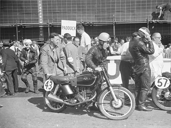 Reg Armstrong (AJS) 1949 Junior Ulster Grand Prix