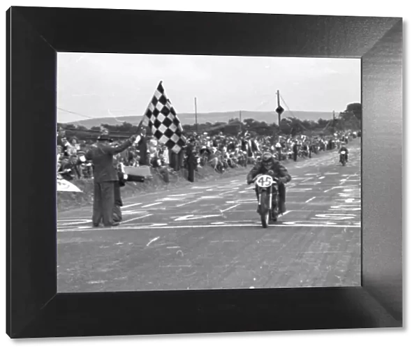 Louis Carter (Norton) 1949 Junior Ulster Grand Prix