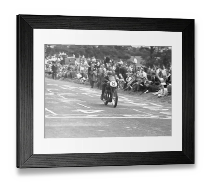 Framed Print : Arciso Artesiani (Gilera) 1949 Ulster Grand Prix Framed Print : Arciso Artesiani (Gilera) 1949 Ulster Grand Prix
