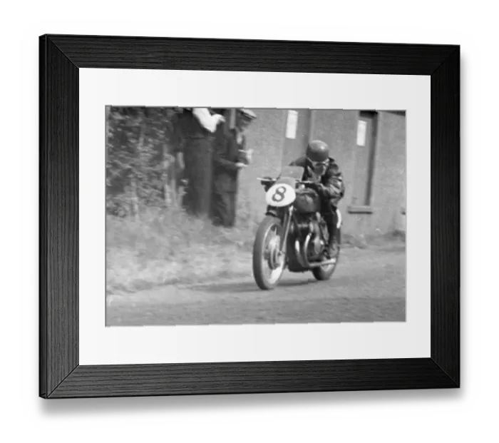 Framed Print : Arciso Artesiani (Gilera) 1949 Ulster Grand Prix Framed Print : Arciso Artesiani (Gilera) 1949 Ulster Grand Prix