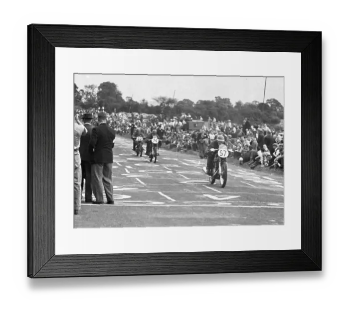 Framed Print : Charlie Gray (AJS) 1949 Junior Ulster Grand Prix Framed Print : Charlie Gray (AJS) 1949 Junior Ulster Grand Prix