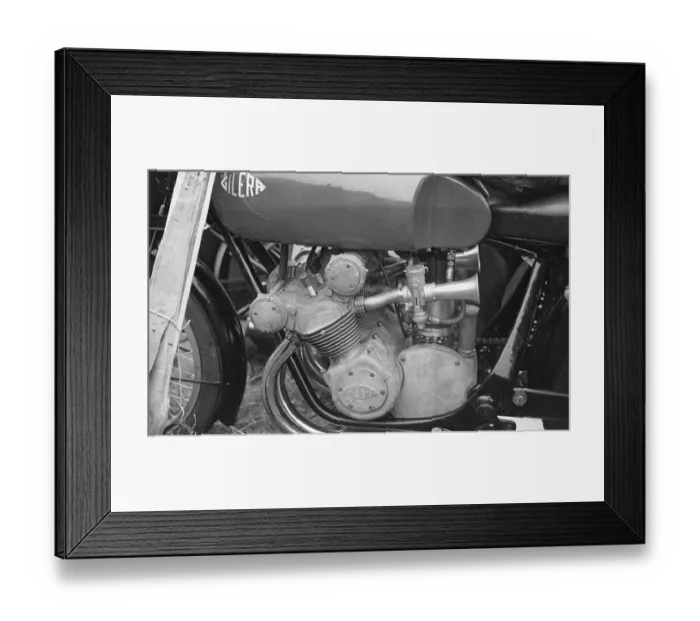 Framed Print : 500 Gilera, 1949 Senior Ulster Grand Prix Framed Print : 500 Gilera, 1949 Senior Ulster Grand Prix