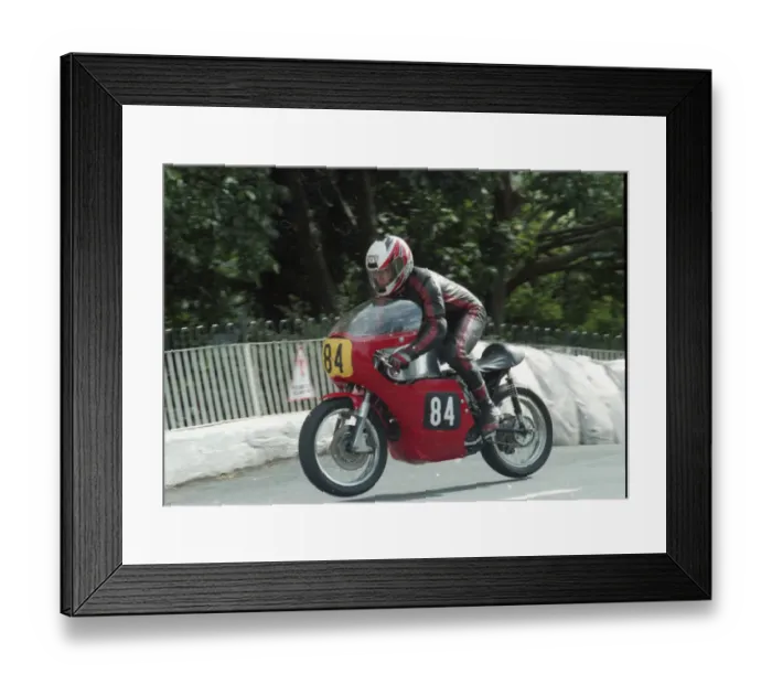 Framed Print : Mark Herbertson (BSA) 1996 Senior Classic Manx Grand Prix Framed Print : Mark Herbertson (BSA) 1996 Senior Classic Manx Grand Prix