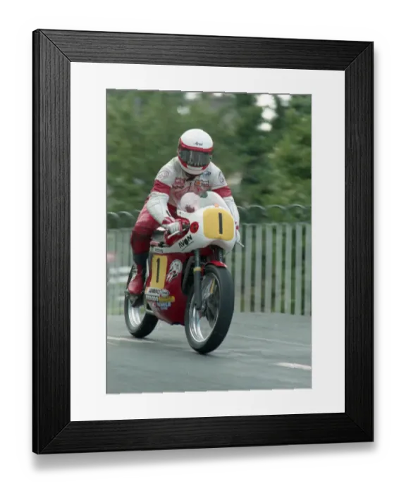 Framed Print : Bob Heath (Seeley) 1996 Senior Classic Manx Grand Prix Framed Print : Bob Heath (Seeley) 1996 Senior Classic Manx Grand Prix