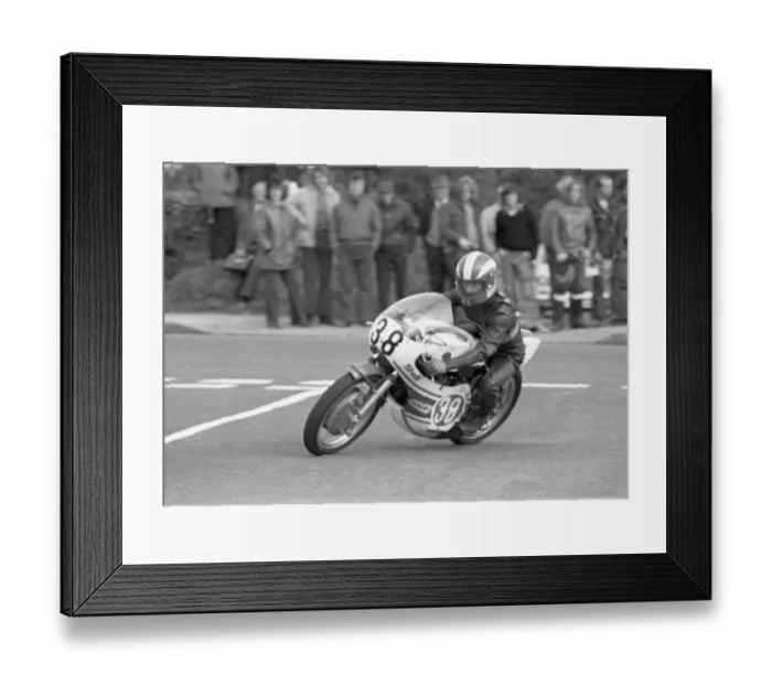 Framed Print : John Logan (Yamaha) 1975 Jurby Road Framed Print : John Logan (Yamaha) 1975 Jurby Road