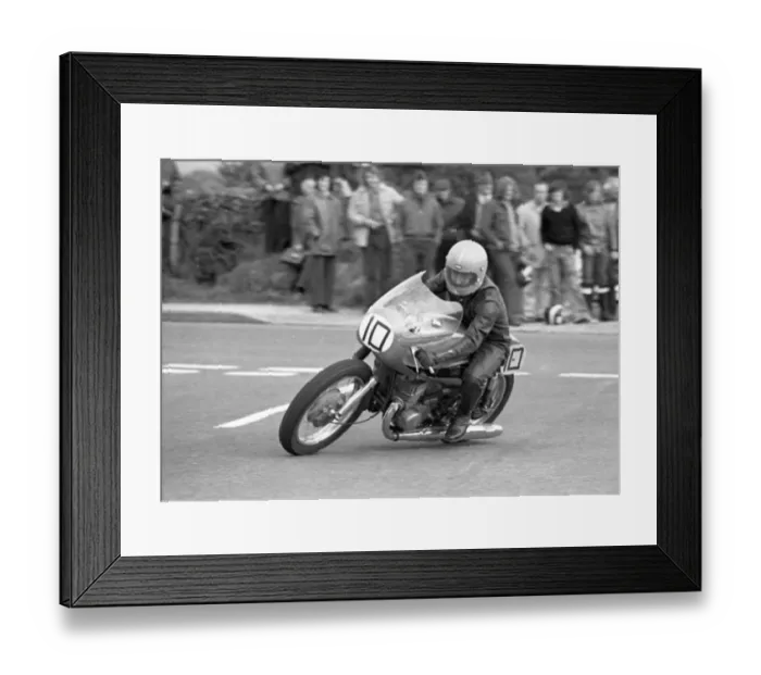 Framed Print : Rob Faragher (Suzuki) 1975 Jurby Road Framed Print : Rob Faragher (Suzuki) 1975 Jurby Road