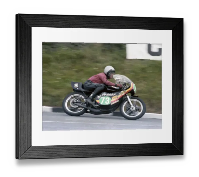 Framed Print : Tom Loughridge (Yamaha) 1978 Junior TT Framed Print : Tom Loughridge (Yamaha) 1978 Junior TT