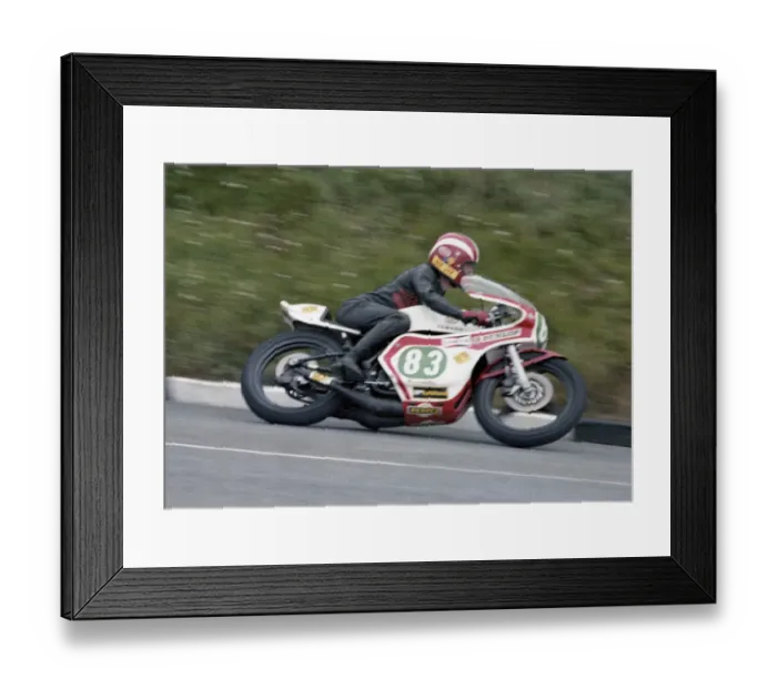 Framed Print : John Logan (Yamaha) 1978 Junior TT Framed Print : John Logan (Yamaha) 1978 Junior TT