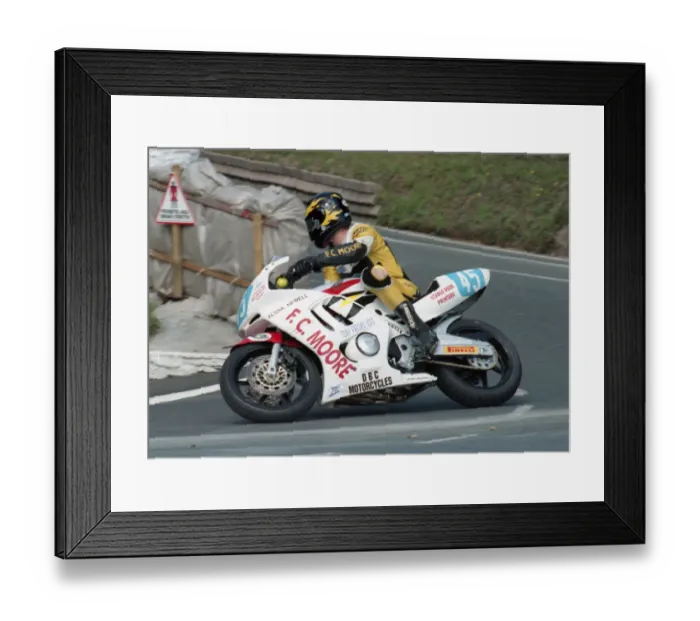 Framed Print : Steve Dey (FC Moore Honda) 1996 Junior Manx Grand Prix Framed Print : Steve Dey (FC Moore Honda) 1996 Junior Manx Grand Prix